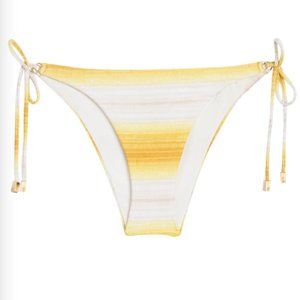 VIX Swimwear Long Tie Brazilian Bikini Bottom, Size L